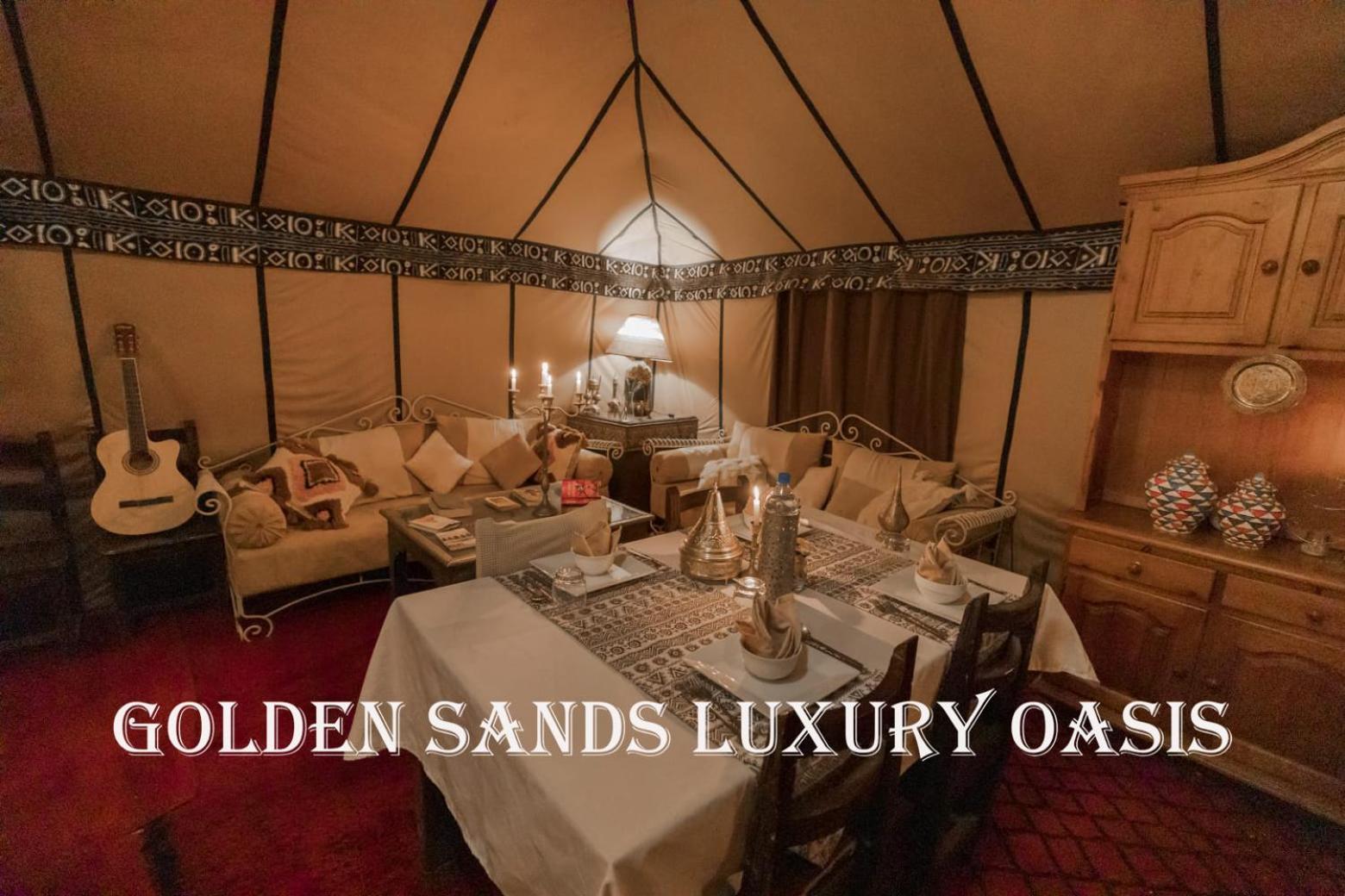 Noble Sands Luxury Camp Luxury tent Merzouga